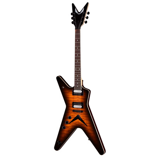 Dean Guitars MLX Quilt Maple Trans Brazilia Lefty