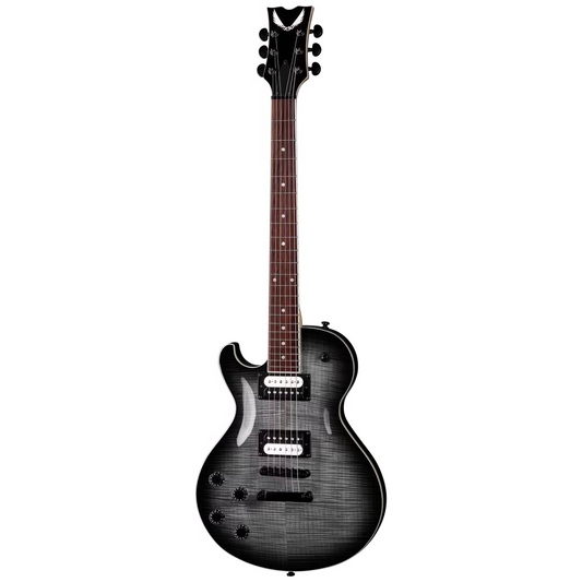 Dean Guitars Thoroughbred X Flame Maple Charcoal Burst Lefty