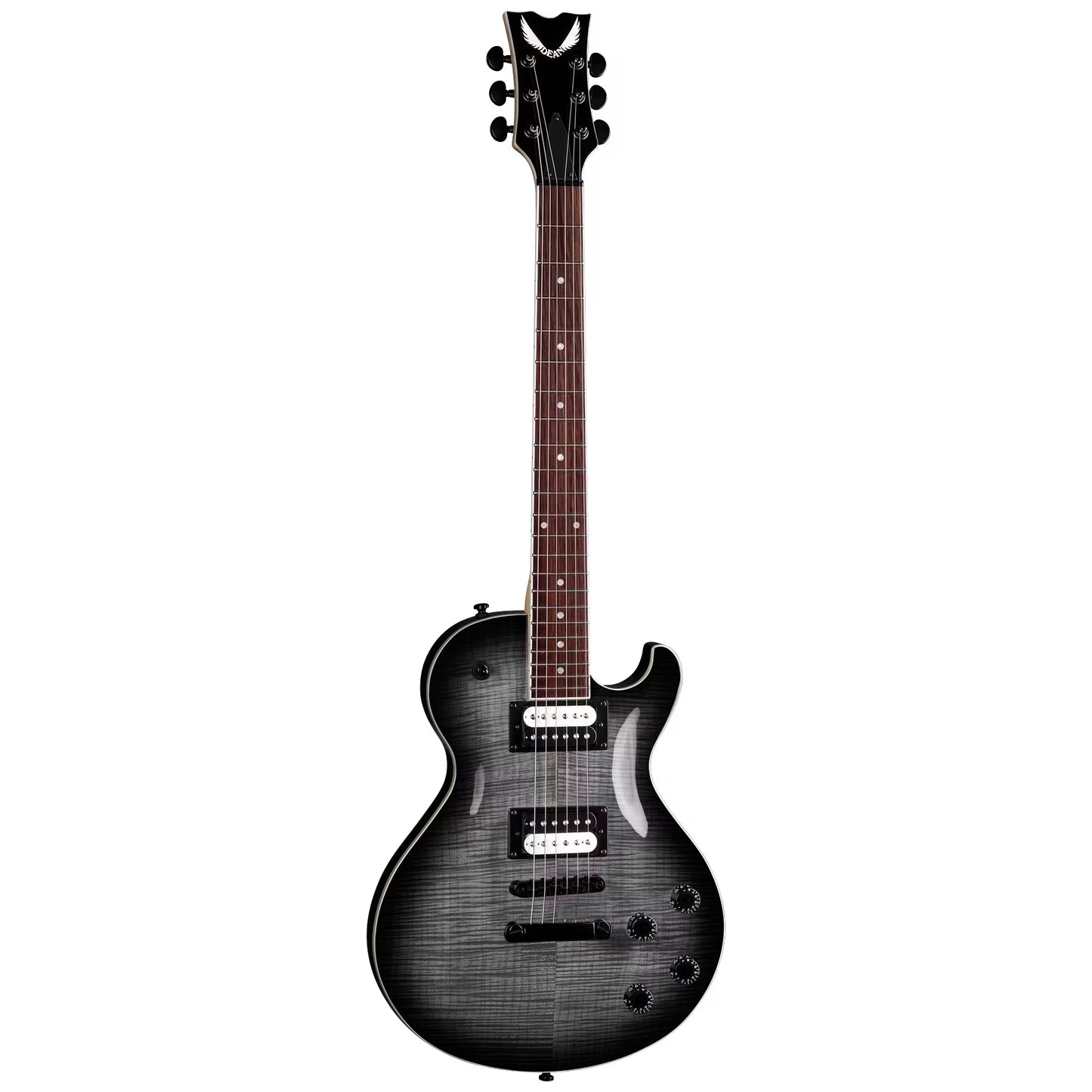 Dean Guitars Thoroughbred X Flame Maple Charcoal Burst